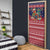 Rooster Through The Snow Christmas Door Cover Xmas Holiday Patterns - Wonder Print Shop