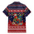 Rooster Through The Snow Christmas Family Matching Mermaid Dress and Hawaiian Shirt Xmas Holiday Patterns - Wonder Print Shop