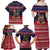 Rooster Through The Snow Christmas Family Matching Off Shoulder Maxi Dress and Hawaiian Shirt Xmas Holiday Patterns - Wonder Print Shop