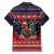 Rooster Through The Snow Christmas Family Matching Puletasi and Hawaiian Shirt Xmas Holiday Patterns - Wonder Print Shop