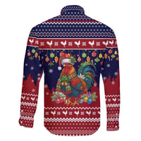 Rooster Through The Snow Christmas Family Matching Puletasi and Hawaiian Shirt Xmas Holiday Patterns - Wonder Print Shop