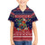 Rooster Through The Snow Christmas Family Matching Short Sleeve Bodycon Dress and Hawaiian Shirt Xmas Holiday Patterns - Wonder Print Shop