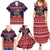 Rooster Through The Snow Christmas Family Matching Summer Maxi Dress and Hawaiian Shirt Xmas Holiday Patterns - Wonder Print Shop