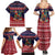 Rooster Through The Snow Christmas Family Matching Summer Maxi Dress and Hawaiian Shirt Xmas Holiday Patterns - Wonder Print Shop