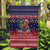 Rooster Through The Snow Christmas Garden Flag Xmas Holiday Patterns - Wonder Print Shop
