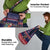 Rooster Through The Snow Christmas Grocery Bag Xmas Holiday Patterns - Wonder Print Shop