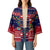 Rooster Through The Snow Christmas Kimono Xmas Holiday Patterns - Wonder Print Shop