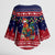 Rooster Through The Snow Christmas Kimono Sleeve Blouse Xmas Holiday Patterns - Wonder Print Shop