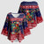 Rooster Through The Snow Christmas Kimono Sleeve Blouse Xmas Holiday Patterns - Wonder Print Shop
