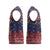 Rooster Through The Snow Christmas Knitted V-Neck Vest Xmas Holiday Patterns - Wonder Print Shop