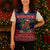 Rooster Through The Snow Christmas Knitted V-Neck Vest Xmas Holiday Patterns - Wonder Print Shop