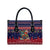 Rooster Through The Snow Christmas Leather Bag Xmas Holiday Patterns - Wonder Print Shop