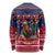 Rooster Through The Snow Christmas Long Sleeve Shirt Xmas Holiday Patterns - Wonder Print Shop