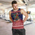 Rooster Through The Snow Christmas Men Tank Top Xmas Holiday Patterns - Wonder Print Shop