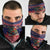 Rooster Through The Snow Christmas Neck Gaiter Xmas Holiday Patterns - Wonder Print Shop