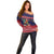 Rooster Through The Snow Christmas Off Shoulder Sweater Xmas Holiday Patterns - Wonder Print Shop