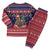 Rooster Through The Snow Christmas Pajama Set Xmas Holiday Patterns - Wonder Print Shop