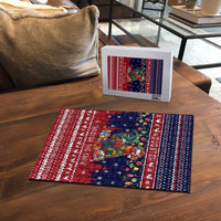 Rooster Through The Snow Christmas Puzzle Xmas Holiday Patterns - Wonder Print Shop