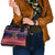 Rooster Through The Snow Christmas Shoulder Handbag Xmas Holiday Patterns - Wonder Print Shop