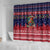 Rooster Through The Snow Christmas Shower Curtain Xmas Holiday Patterns - Wonder Print Shop