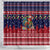 Rooster Through The Snow Christmas Shower Curtain Xmas Holiday Patterns - Wonder Print Shop