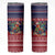 Rooster Through The Snow Christmas Skinny Tumbler Xmas Holiday Patterns - Wonder Print Shop