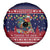 Rooster Through The Snow Christmas Spare Tire Cover Xmas Holiday Patterns - Wonder Print Shop