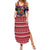 Rooster Through The Snow Christmas Summer Maxi Dress Xmas Holiday Patterns - Wonder Print Shop