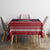 Rooster Through The Snow Christmas Tablecloth Xmas Holiday Patterns - Wonder Print Shop