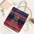 Rooster Through The Snow Christmas Tote Bag Xmas Holiday Patterns - Wonder Print Shop