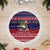 Rooster Through The Snow Christmas Tree Skirt Xmas Holiday Patterns - Wonder Print Shop