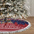 Rooster Through The Snow Christmas Tree Skirt Xmas Holiday Patterns - Wonder Print Shop