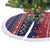 Rooster Through The Snow Christmas Tree Skirt Xmas Holiday Patterns - Wonder Print Shop