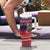 Rooster Through The Snow Christmas Tumbler With Handle Xmas Holiday Patterns - Wonder Print Shop