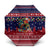 Rooster Through The Snow Christmas Umbrella Xmas Holiday Patterns - Wonder Print Shop