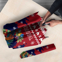 Rooster Through The Snow Christmas Umbrella Xmas Holiday Patterns - Wonder Print Shop