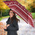 Rooster Through The Snow Christmas Umbrella Xmas Holiday Patterns - Wonder Print Shop