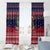 Rooster Through The Snow Christmas Window Curtain Xmas Holiday Patterns - Wonder Print Shop