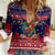 Rooster Through The Snow Christmas Women Casual Shirt Xmas Holiday Patterns - Wonder Print Shop