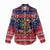 Rooster Through The Snow Christmas Women Casual Shirt Xmas Holiday Patterns - Wonder Print Shop