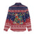 Rooster Through The Snow Christmas Women Casual Shirt Xmas Holiday Patterns - Wonder Print Shop