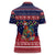 Rooster Through The Snow Christmas Women Polo Shirt Xmas Holiday Patterns - Wonder Print Shop