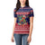 Rooster Through The Snow Christmas Women Polo Shirt Xmas Holiday Patterns - Wonder Print Shop