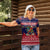 Rooster Through The Snow Christmas Women Polo Shirt Xmas Holiday Patterns - Wonder Print Shop