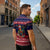 Rooster Through The Snow Christmas Zipper Polo Shirt Xmas Holiday Patterns - Wonder Print Shop