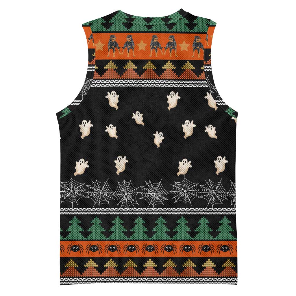 Rottweiler Christmas Basketball Jersey Xmas Holiday Patterns - Wonder Print Shop