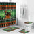 Rottweiler Christmas Bathroom Set Xmas Holiday Patterns - Wonder Print Shop