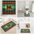 Rottweiler Christmas Bathroom Set Xmas Holiday Patterns - Wonder Print Shop