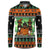 Rottweiler Christmas Button Sweatshirt Xmas Holiday Patterns - Wonder Print Shop