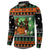 Rottweiler Christmas Button Sweatshirt Xmas Holiday Patterns - Wonder Print Shop